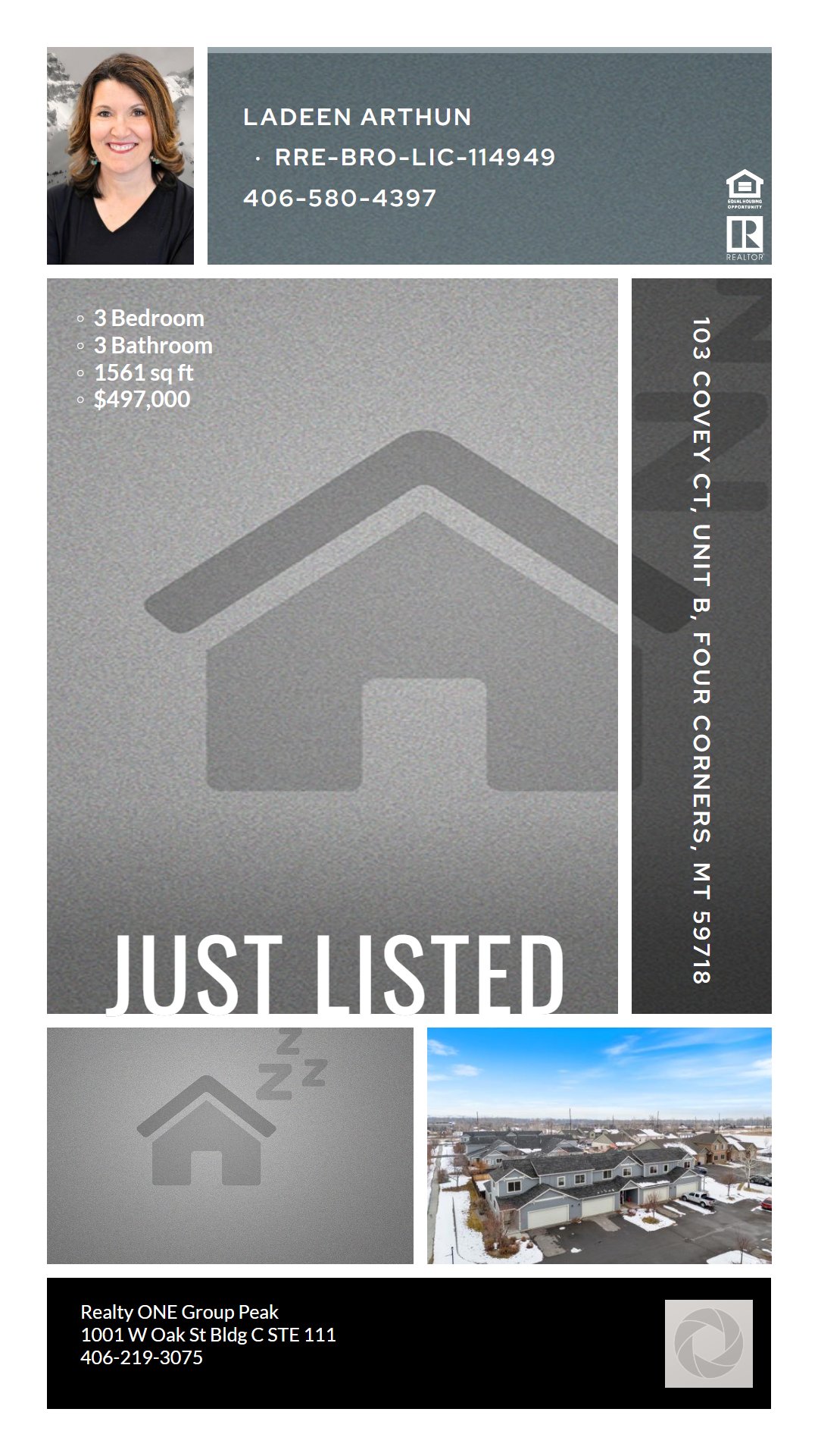 103 Covey Ct, Unit B, Four Corners, MT 59718